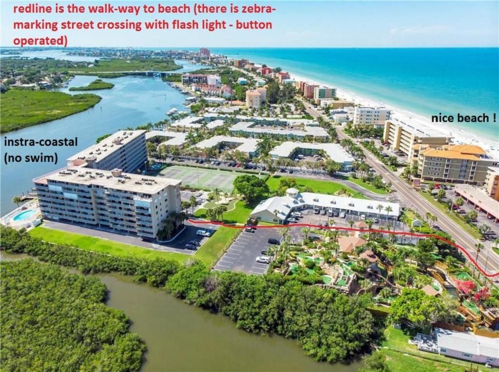 Bayshore Yatch Tennis Condo 2Br 3 Beds, Walking Distance To Beautiful Quite Beach Clearwater Beach Exteriör bild